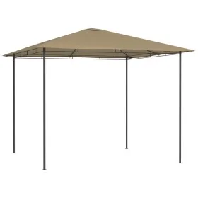 Cenador gris taupé 3x3x2,6 m 160 g/m² de vidaXL, Carpas y cenadores - Ref: Foro24-313609, Precio: 160,53 €, Descuento: %