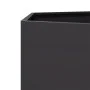 Jardinera hexagonal acero negra 138x120x45 cm de , Maceteros y jardineras - Ref: Foro24-851136, Precio: 93,88 €, Descuento: %