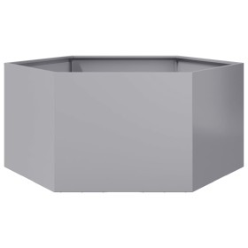 Jardinera hexagonal acero galvanizado 104x90x45 cm de , Maceteros y jardineras - Ref: Foro24-851134, Precio: 63,92 €, Descuen...