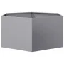 Jardinera hexagonal acero galvanizado 104x90x45 cm de , Maceteros y jardineras - Ref: Foro24-851134, Precio: 61,35 €, Descuen...