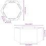 Jardinera hexagonal acero galvanizado 104x90x45 cm de , Maceteros y jardineras - Ref: Foro24-851134, Precio: 63,92 €, Descuen...