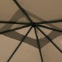 Cenador gris taupé 3x3x2,6 m 160 g/m² de vidaXL, Carpas y cenadores - Ref: Foro24-313609, Precio: 163,51 €, Descuento: %
