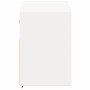 Mueble de TV de pared con luces LED blanco 100x31x45 cm de , Muebles TV - Ref: Foro24-852334, Precio: 69,77 €, Descuento: %