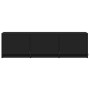 Mueble de TV con LED madera de ingeniería negro 140x34x40 cm de , Muebles TV - Ref: Foro24-852244, Precio: 103,48 €, Descuent...