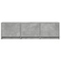 Mueble de TV LED madera ingeniería gris hormigón 140x34x40 cm de , Muebles TV - Ref: Foro24-852246, Precio: 88,14 €, Descuent...