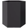 Jardinera hexagonal acero negra 46x40x45 cm de , Maceteros y jardineras - Ref: Foro24-851108, Precio: 48,07 €, Descuento: %