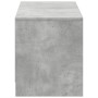 Mueble de TV LED madera ingeniería gris hormigón 140x34x40 cm de , Muebles TV - Ref: Foro24-852246, Precio: 88,14 €, Descuent...