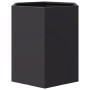 Jardinera hexagonal acero negra 46x40x45 cm de , Maceteros y jardineras - Ref: Foro24-851108, Precio: 50,71 €, Descuento: %