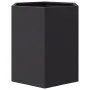 Jardinera hexagonal acero negra 46x40x45 cm de , Maceteros y jardineras - Ref: Foro24-851108, Precio: 48,07 €, Descuento: %