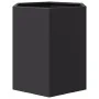 Jardinera hexagonal acero negra 46x40x45 cm de , Maceteros y jardineras - Ref: Foro24-851108, Precio: 48,07 €, Descuento: %