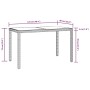 Set comedor para jardín 3 pzas y cojines ratán sintético gris de , Conjuntos de jardín - Ref: Foro24-3095490, Precio: 290,84 ...