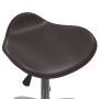 Silla de oficina de cuero sintético marrón de , Sillas de oficina - Ref: Foro24-3088558, Precio: 57,74 €, Descuento: %