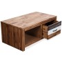 Mesa de centro de madera maciza de acacia 90x50x37,5 cm en Mesas de centro | Comprar online en Foru.es