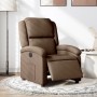 Sillón reclinable eléctrico de tela marrón de , Sillones - Ref: Foro24-3204144, Precio: 243,77 €, Descuento: %