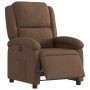 Sillón reclinable eléctrico de tela marrón de , Sillones - Ref: Foro24-3204144, Precio: 243,77 €, Descuento: %