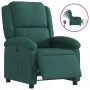 Sillón reclinable eléctrico tela verde oscuro de , Sillones - Ref: Foro24-3204146, Precio: 238,95 €, Descuento: %