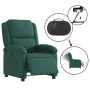 Sillón reclinable eléctrico tela verde oscuro de , Sillones - Ref: Foro24-3204146, Precio: 238,95 €, Descuento: %