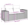 Set sofás jardín 10 pzas con cojines ratán sintético gris claro de , Conjuntos de jardín - Ref: Foro24-3223091, Precio: 716,5...