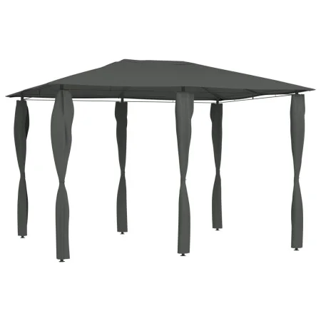 Cenador con cubiertas de postes antracita 3x4x2,6 m 160 g/m² de vidaXL, Carpas y cenadores - Ref: Foro24-313613, Precio: 159,...