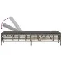 Tumbonas con cojines 2 unidades ratán sintético gris de , Tumbonas - Ref: Foro24-3261598, Precio: 278,20 €, Descuento: %