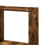Estantería esquina 5 niveles madera roble ahumado 50x50x179 cm de , Librerías y estanterías - Ref: Foro24-852586, Precio: 82,...