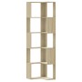 Estantería de esquina 5 niveles madera roble Sonoma 50x50x179cm de , Librerías y estanterías - Ref: Foro24-852584, Precio: 85...