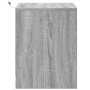 Mesita de noche con luces LED madera de ingeniería gris Sonoma de , Mesitas de noche - Ref: Foro24-852057, Precio: 53,93 €, D...