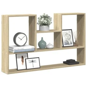 Estantería de pared madera ingeniería roble Sonoma 99x15x60 cm de , Estantes y estanterías - Ref: Foro24-853238, Precio: 45,8...