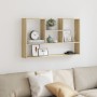 Estantería de pared madera ingeniería roble Sonoma 99x15x60 cm de , Estantes y estanterías - Ref: Foro24-853238, Precio: 47,0...