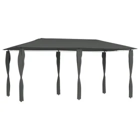 Cenador con cubiertas de postes antracita 3x6x2,6 m 160 g/m² de vidaXL, Carpas y cenadores - Ref: Foro24-313619, Precio: 306,...