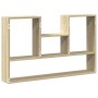 Estantería de pared madera ingeniería roble Sonoma 99x15x60 cm de , Estantes y estanterías - Ref: Foro24-853238, Precio: 47,0...