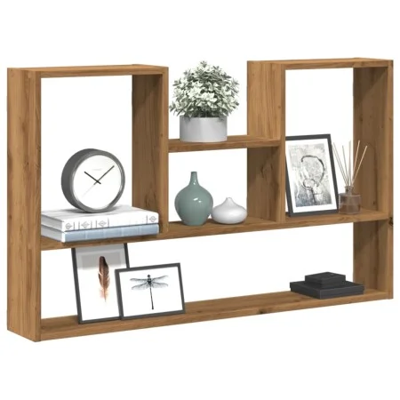 Estantería de pared madera ingeniería roble artisian 99x15x60cm de , Estantes y estanterías - Ref: Foro24-853244, Precio: 49,...