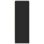 Aparador con luz LED madera de ingeniería negro 38x34x100 cm de , Aparadores - Ref: Foro24-852167, Precio: 59,81 €, Descuento: %