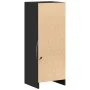 Aparador con luz LED madera de ingeniería negro 38x34x100 cm de , Aparadores - Ref: Foro24-852167, Precio: 59,81 €, Descuento: %