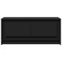Mesa de centro con luces LED madera de ingeniería negra de , Mesas de centro - Ref: Foro24-851985, Precio: 115,77 €, Descuent...