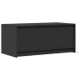 Mesa de centro con luces LED madera de ingeniería negra de , Mesas de centro - Ref: Foro24-851985, Precio: 109,26 €, Descuent...