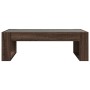 Mesa de centro con Infinity LED marrón roble 90x53x30 cm de , Mesas de centro - Ref: Foro24-847643, Precio: 101,33 €, Descuen...