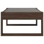 Mesa de centro con Infinity LED marrón roble 90x53x30 cm de , Mesas de centro - Ref: Foro24-847643, Precio: 99,99 €, Descuent...