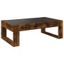 Mesa de centro con Infinity LED roble ahumado 90x53x30 cm de , Mesas de centro - Ref: Foro24-847641, Precio: 98,20 €, Descuen...