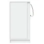 Aparador con luces LED madera ingeniería blanco 42,5x34x85 cm de , Aparadores - Ref: Foro24-852138, Precio: 55,24 €, Descuent...