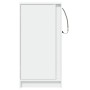Aparador con luces LED madera ingeniería blanco 42,5x34x85 cm de , Aparadores - Ref: Foro24-852138, Precio: 55,93 €, Descuent...