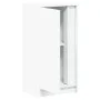 Aparador con luces LED madera ingeniería blanco 42,5x34x85 cm de , Aparadores - Ref: Foro24-852138, Precio: 55,24 €, Descuent...
