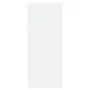 Aparador con luces LED madera ingeniería blanco 42,5x34x85 cm de , Aparadores - Ref: Foro24-852138, Precio: 55,24 €, Descuent...