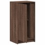 Aparador con LED madera ingeniería marrón roble 42,5x34x85 cm de , Aparadores - Ref: Foro24-852144, Precio: 60,09 €, Descuent...