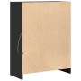 Aparador con LED madera de ingeniería negro 77x34x100 cm de , Aparadores - Ref: Foro24-852146, Precio: 86,24 €, Descuento: %