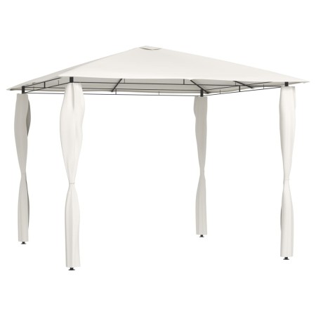 Cenador con cubiertas de postes crema 3x3x2,6 m 160 g/m² de vidaXL, Carpas y cenadores - Ref: Foro24-313605, Precio: 193,39 €...