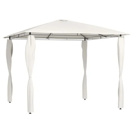 Cenador con cubiertas de postes crema 3x3x2,6 m 160 g/m² de vidaXL, Carpas y cenadores - Ref: Foro24-313605, Precio: 189,44 €...