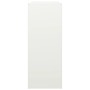 Leñero de acero blanco 100x40x100 cm de , Bolsas y soportes de leña - Ref: Foro24-850969, Precio: 108,34 €, Descuento: %