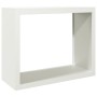 Leñero de acero blanco 100x40x80 cm de , Bolsas y soportes de leña - Ref: Foro24-850976, Precio: 94,55 €, Descuento: %