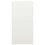 Leñero de acero blanco 100x40x80 cm de , Bolsas y soportes de leña - Ref: Foro24-850976, Precio: 95,29 €, Descuento: %